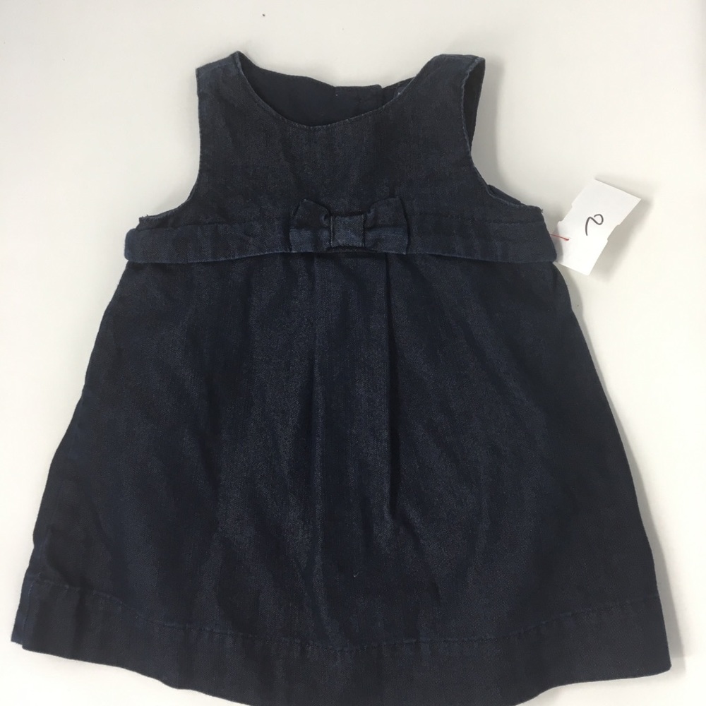 Gap baby blue jean dress